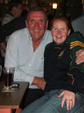 Dermot & Sarah enjoying the evening